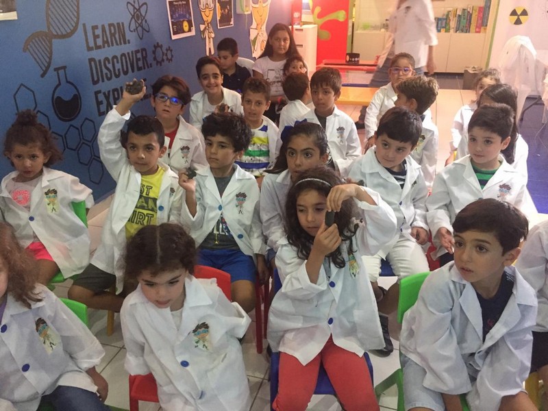 Workshop with Dr. Cyrine Nehme at Little Scientists