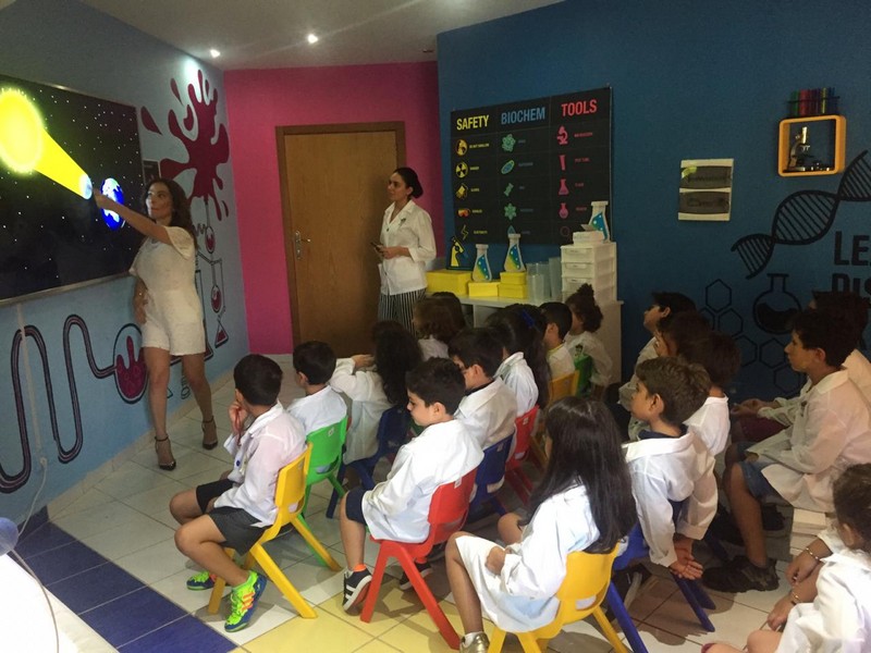 Workshop with Dr. Cyrine Nehme at Little Scientists