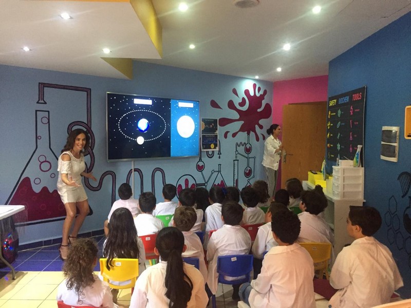 Workshop with Dr. Cyrine Nehme at Little Scientists