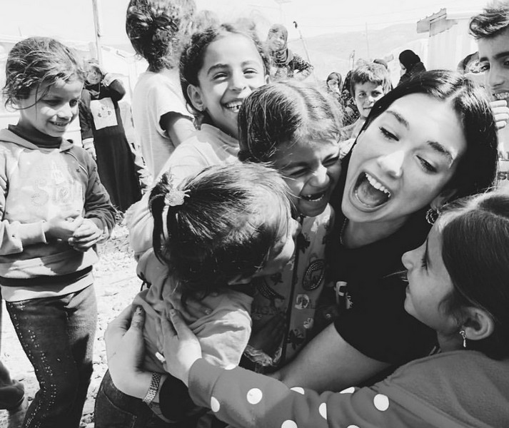 Dua Lipa in Bekaa