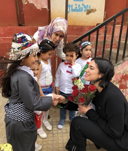 Dua Lipa in Bekaa