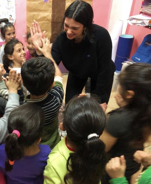 Dua Lipa in Bekaa