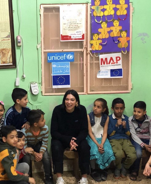 Dua Lipa in Bekaa