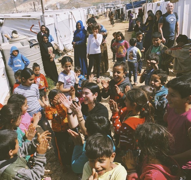 Dua Lipa in Bekaa
