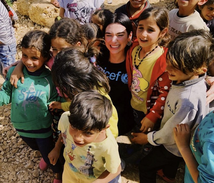 Dua Lipa in Bekaa