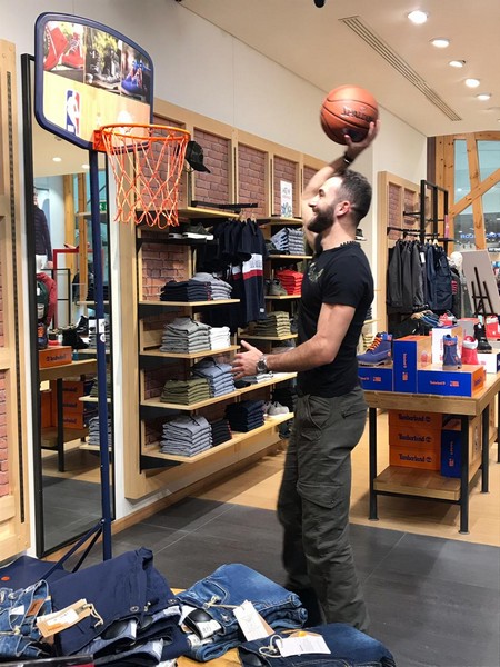 NBA x Timberland Activation