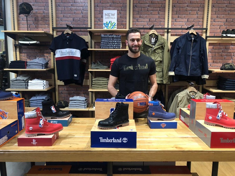 NBA x Timberland Activation