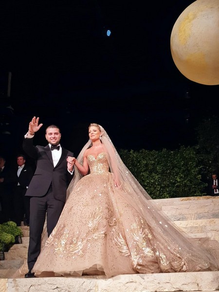 Wedding of Elie Saab Jr. and Christina Mourad