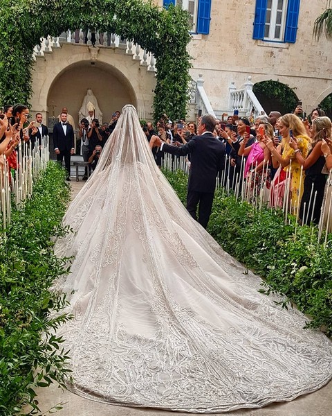 Wedding of Elie Saab Jr. and Christina Mourad