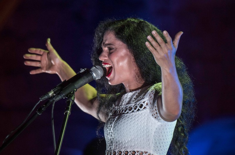 Emel Mathlouthi at Beiteddine Art Festival