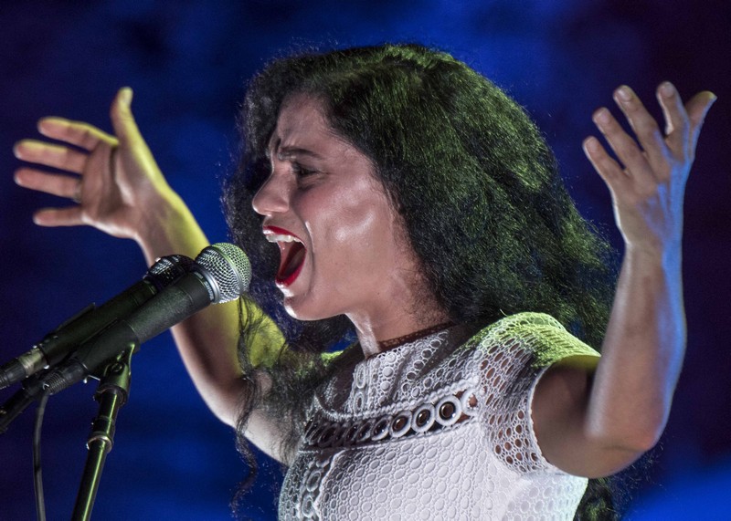 Emel Mathlouthi at Beiteddine Art Festival