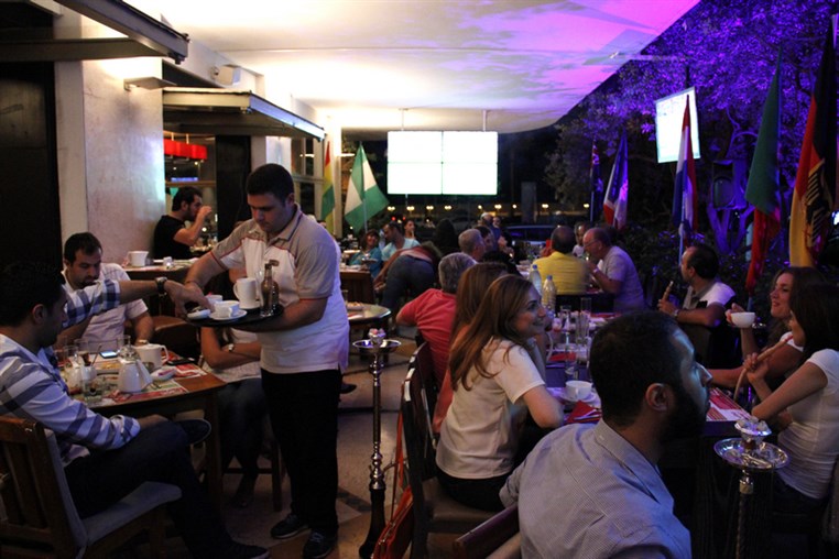 World Cup Final at Caffe Mondo