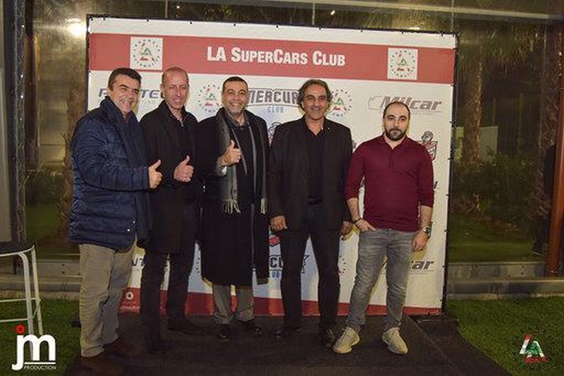 LA Supercars Club's 3rd anniversary with founder Mr. Fahed Abu Salah