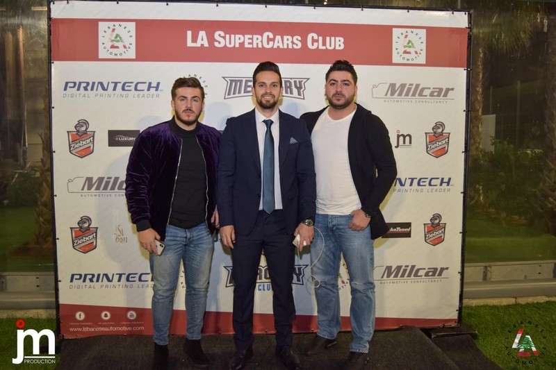 LA Supercars Club's 3rd anniversary with founder Mr. Fahed Abu Salah