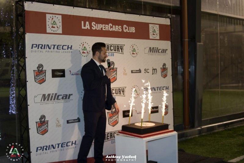LA Supercars Club's 3rd anniversary with founder Mr. Fahed Abu Salah