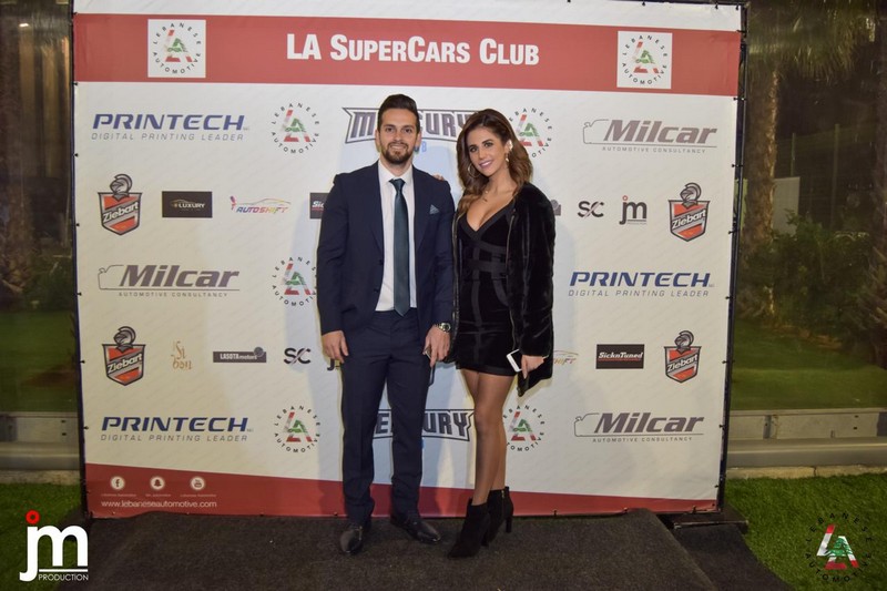 LA Supercars Club's 3rd anniversary with founder Mr. Fahed Abu Salah