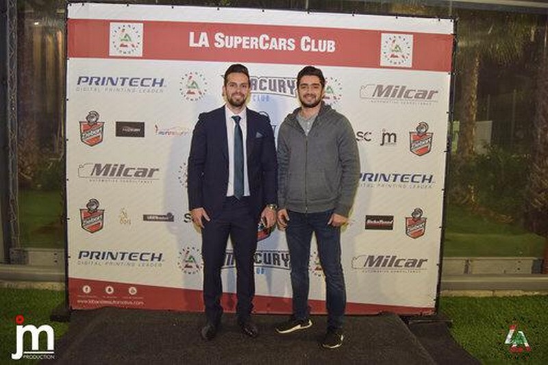 LA Supercars Club's 3rd anniversary with founder Mr. Fahed Abu Salah