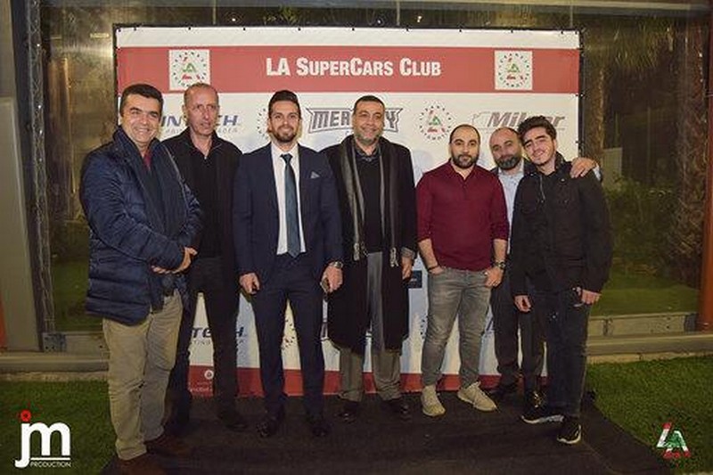 LA Supercars Club's 3rd anniversary with founder Mr. Fahed Abu Salah
