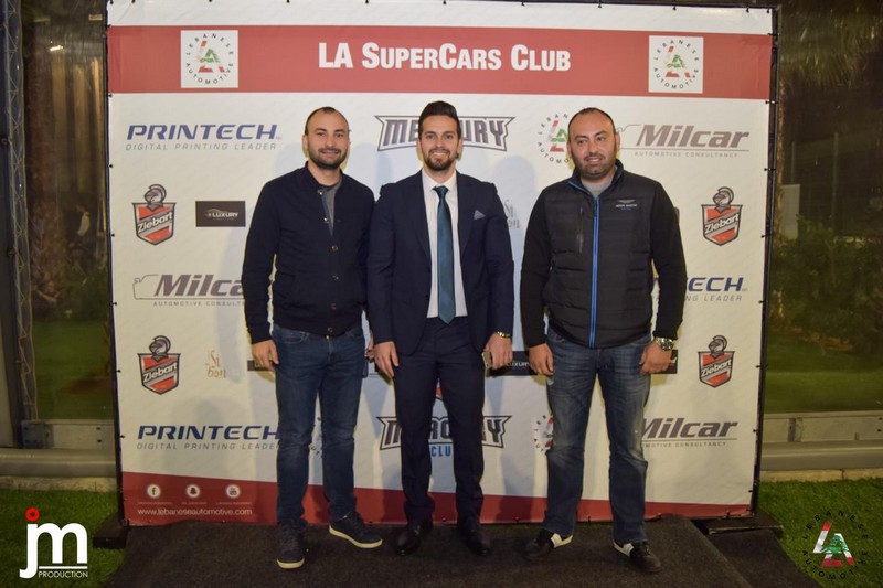 LA Supercars Club's 3rd anniversary with founder Mr. Fahed Abu Salah