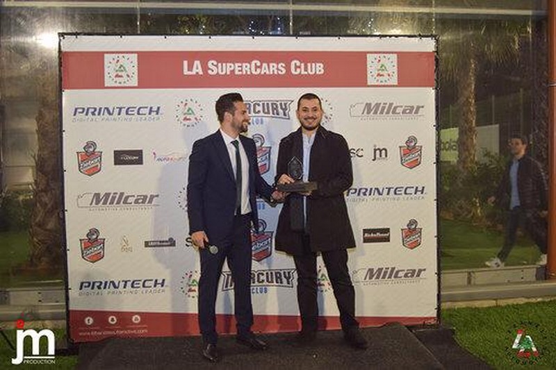 LA Supercars Club's 3rd anniversary with founder Mr. Fahed Abu Salah