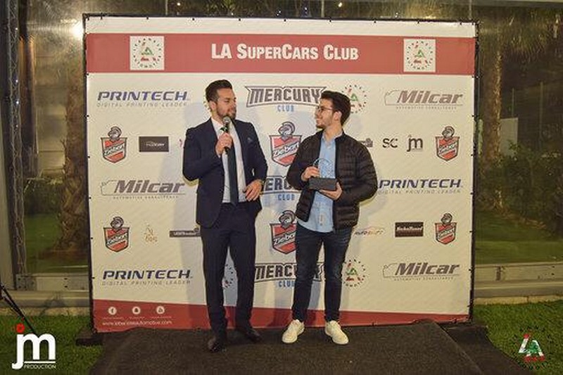LA Supercars Club's 3rd anniversary with founder Mr. Fahed Abu Salah
