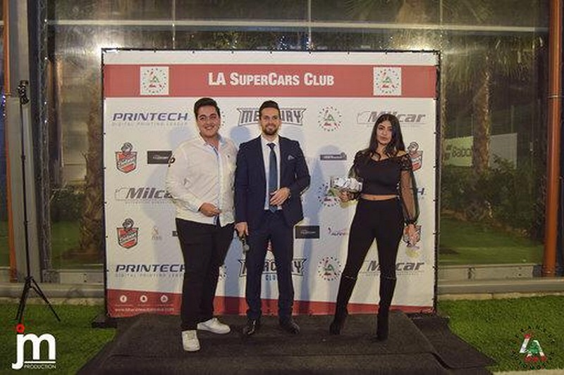 LA Supercars Club's 3rd anniversary with founder Mr. Fahed Abu Salah