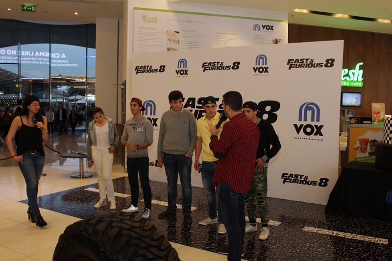 Premiere of Fast and Furious 8
