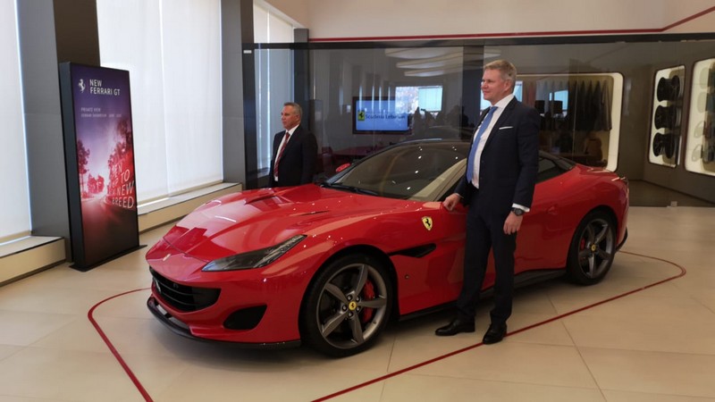 Launching of Ferrari Portofino