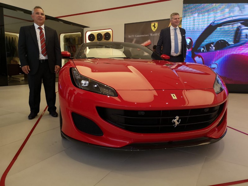 Launching of Ferrari Portofino