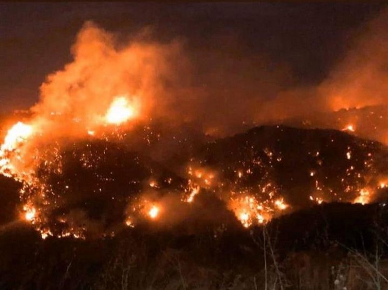Massive fire in Chouf & Matn