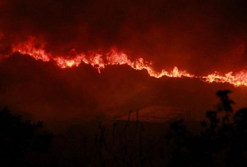 Massive fire in Chouf & Matn
