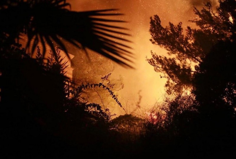 Massive fire in Chouf & Matn