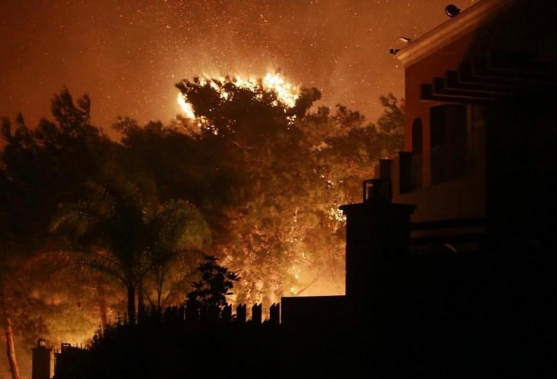 Massive fire in Chouf & Matn