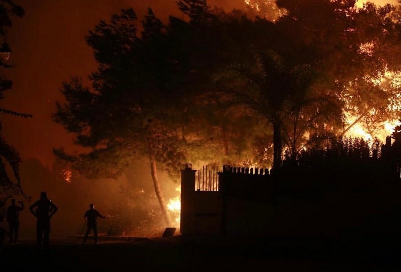 Massive fire in Chouf & Matn