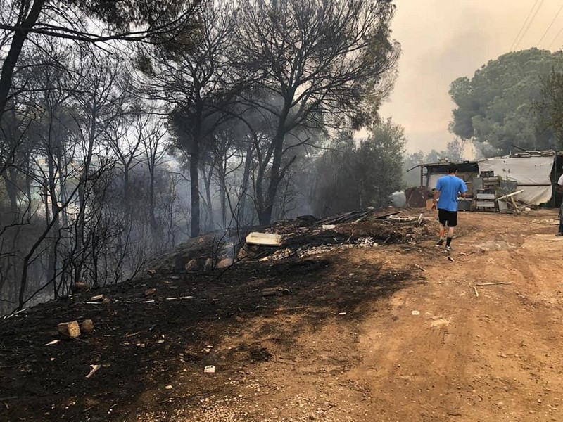 Massive fire in Chouf & Matn