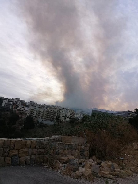 Massive fire in Chouf & Matn