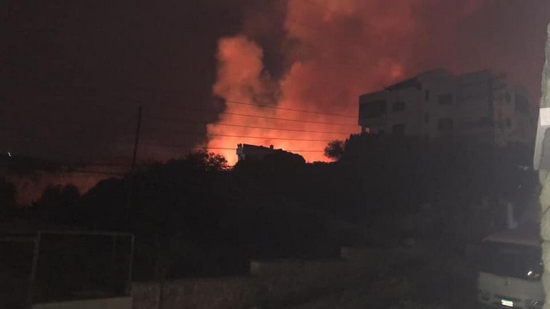 Massive fire in Chouf & Matn