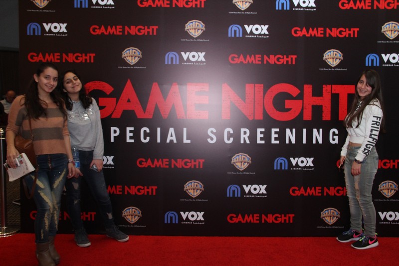 Avant Premiere of Game Night 