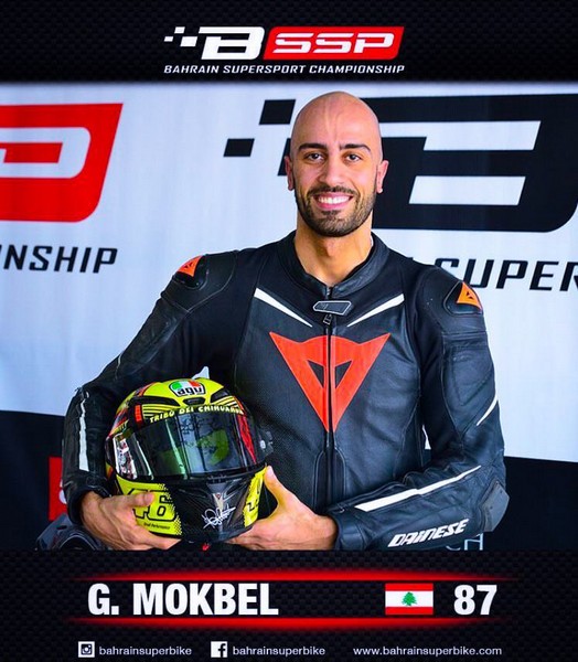 Georges Mokbel at Bahrain Supersport Championship