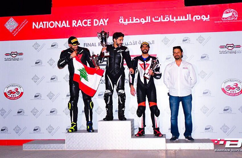 Georges Mokbel at Bahrain Supersport Championship