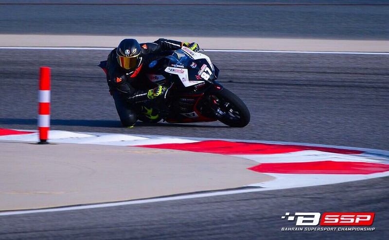 Georges Mokbel at Bahrain Supersport Championship
