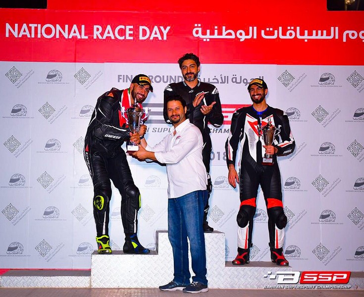 Georges Mokbel at Bahrain Supersport Championship