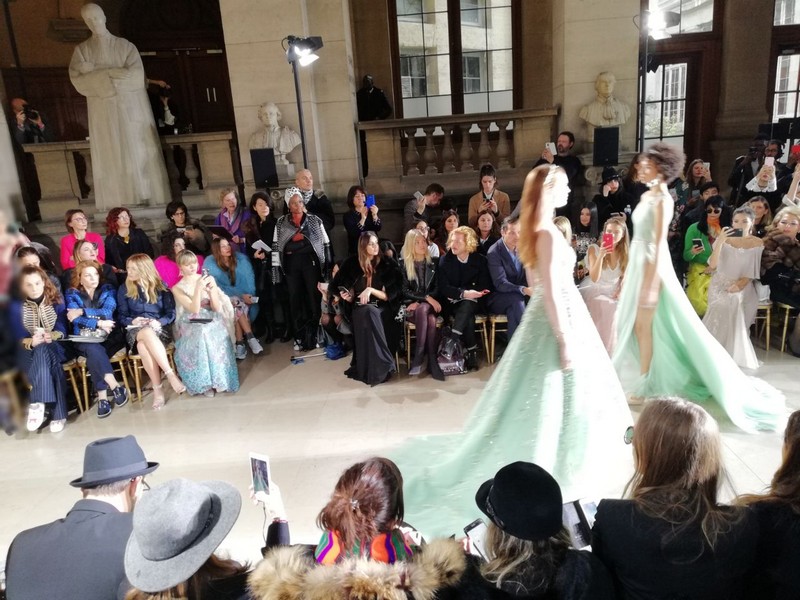 Georges Hobeika Spring Summer 2018 Couture at PFW