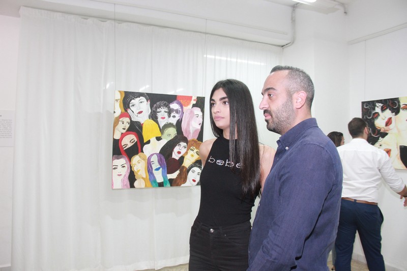 Hide & Seek solo Exhibition by the artist Abeer Shoukini
