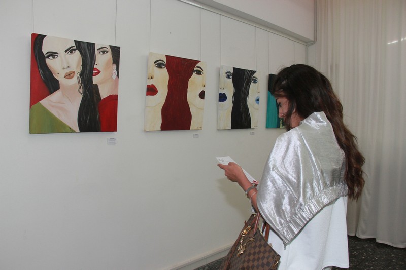 Hide & Seek solo Exhibition by the artist Abeer Shoukini