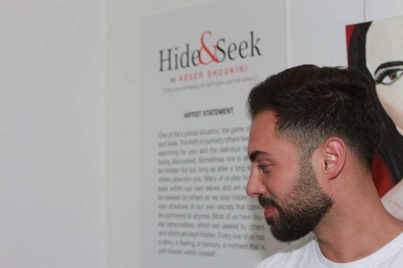 Hide & Seek solo Exhibition by the artist Abeer Shoukini