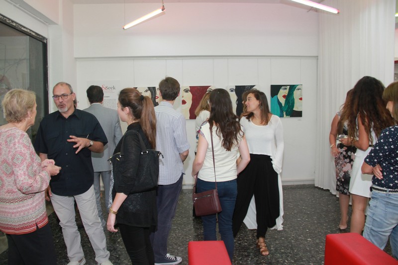 Hide & Seek solo Exhibition by the artist Abeer Shoukini