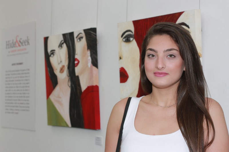Hide & Seek solo Exhibition by the artist Abeer Shoukini