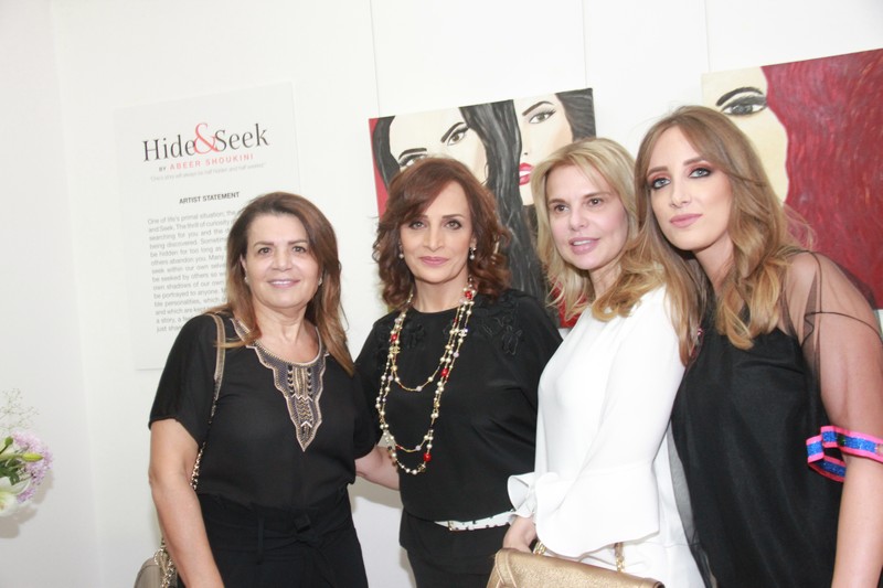 Hide & Seek solo Exhibition by the artist Abeer Shoukini