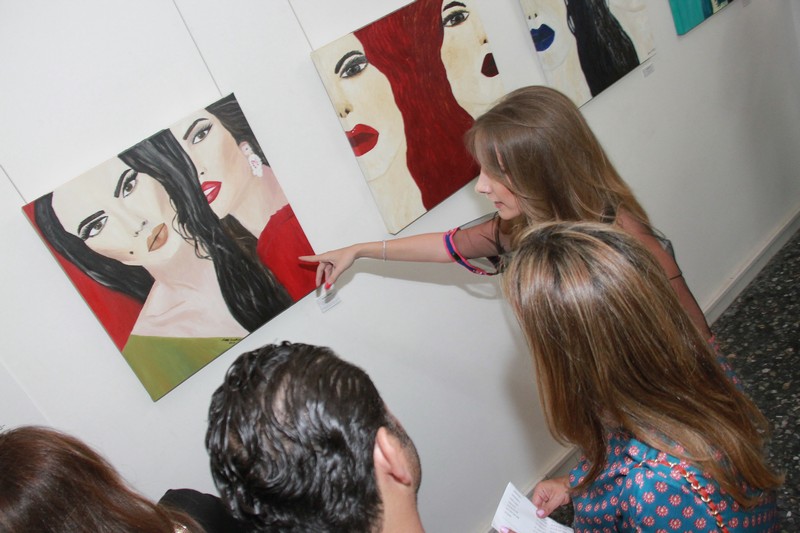 Hide & Seek solo Exhibition by the artist Abeer Shoukini